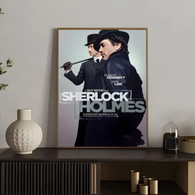 Hot Sherlock Holmes Wall Art