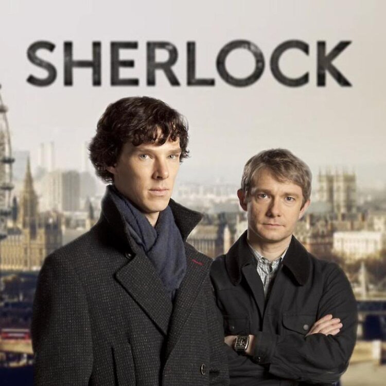 Sherlock Holmes City Background Tote Bag - Image 2