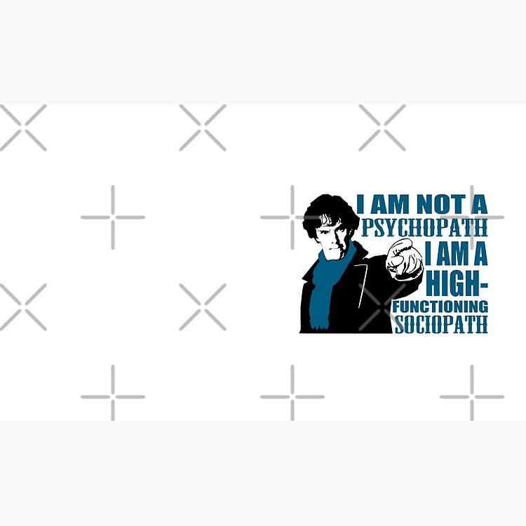 Sherlock Not Psychopath Mug - Image 2