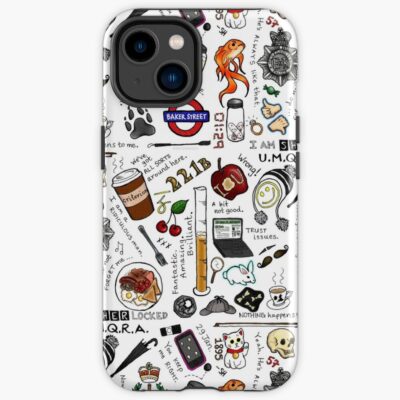 Sherlock Collage Color Iphone Case