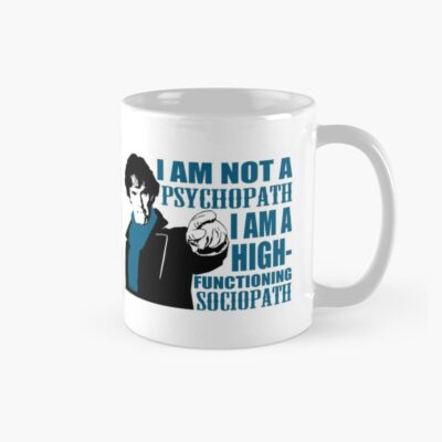 Sherlock Not Psychopath Mug