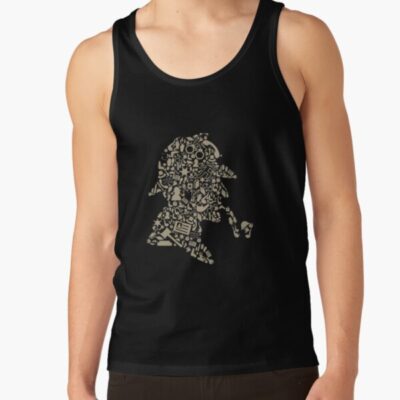 Sherlock Holmes Collage Tank Top