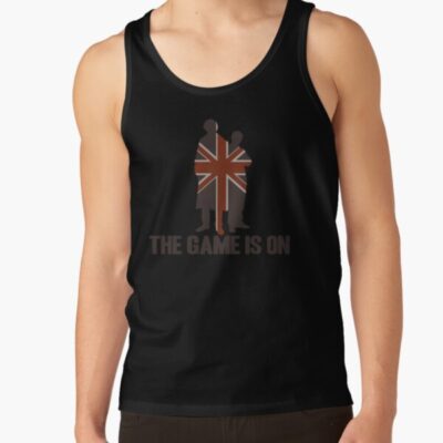 Sherlock The Game Is On Tank Top