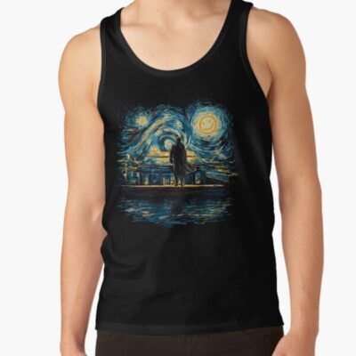 Starry Fall Sherlock Tank Top