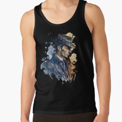 Sleuthing With Sherlock A Classic Detective Design Tank Top