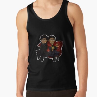 Sherlock Holmes And Doctor Strange Tank Top