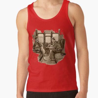 Sherlock Quotes 221b Baker St British Detective Vintage Literary Gifts Tank Top