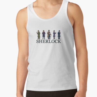 Generations Of Sherlock Holmes Basil Rathbone2 Tank Top