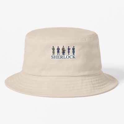 Generations Of Sherlock Holmes Basil Rathbone2 Bucket Hat