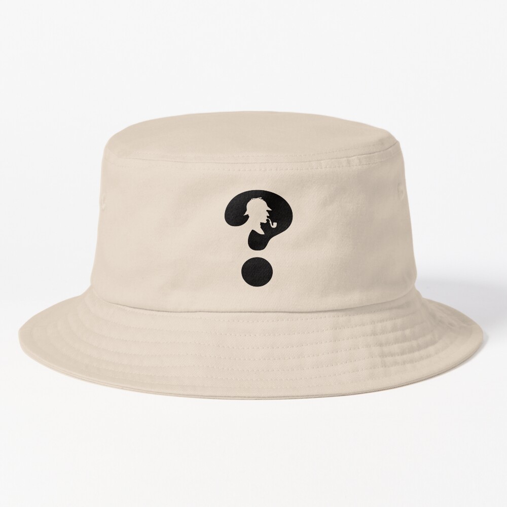 Sherlock No Reply Question Bucket Hat