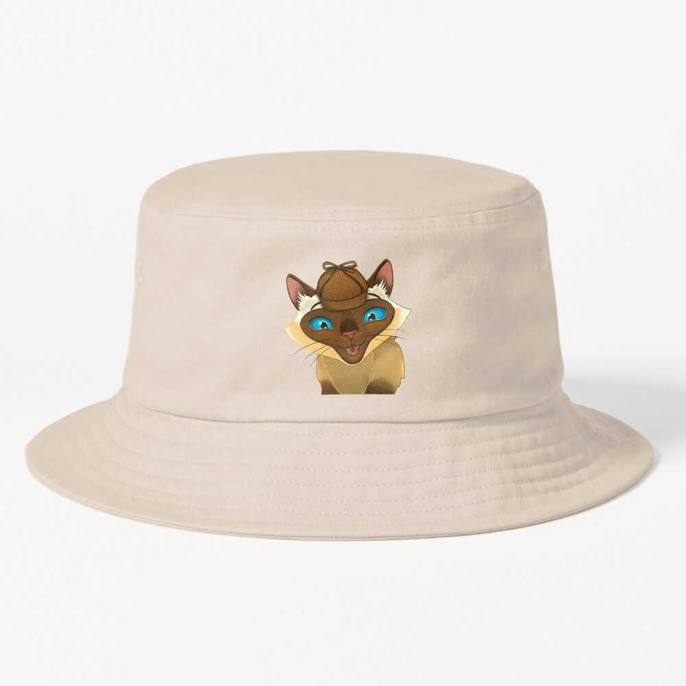 Sherlock Cat Bucket Hat