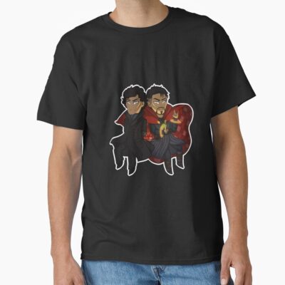 Sherlock Holmes And Doctor Strange T-shirt