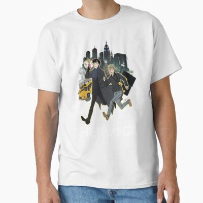 Sherlock Nyc Day White Logo T-shirt