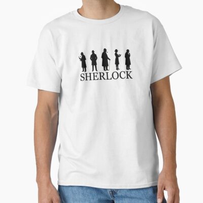 The Generations Of Sherlock Holmes Basil Rathbone T-shirt