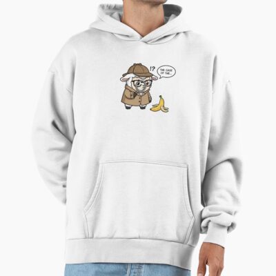 Sherlock Sheep Detective Banana Case Hoodie