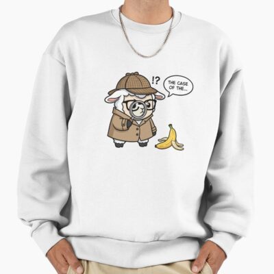 Sherlock Sheep Detective Banana Case Sweatshirt