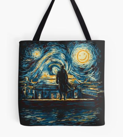 Starry Fall Sherlock Tote Bag