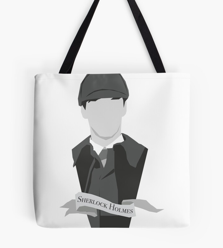 Detective Sherlock Holmes Tote Bag