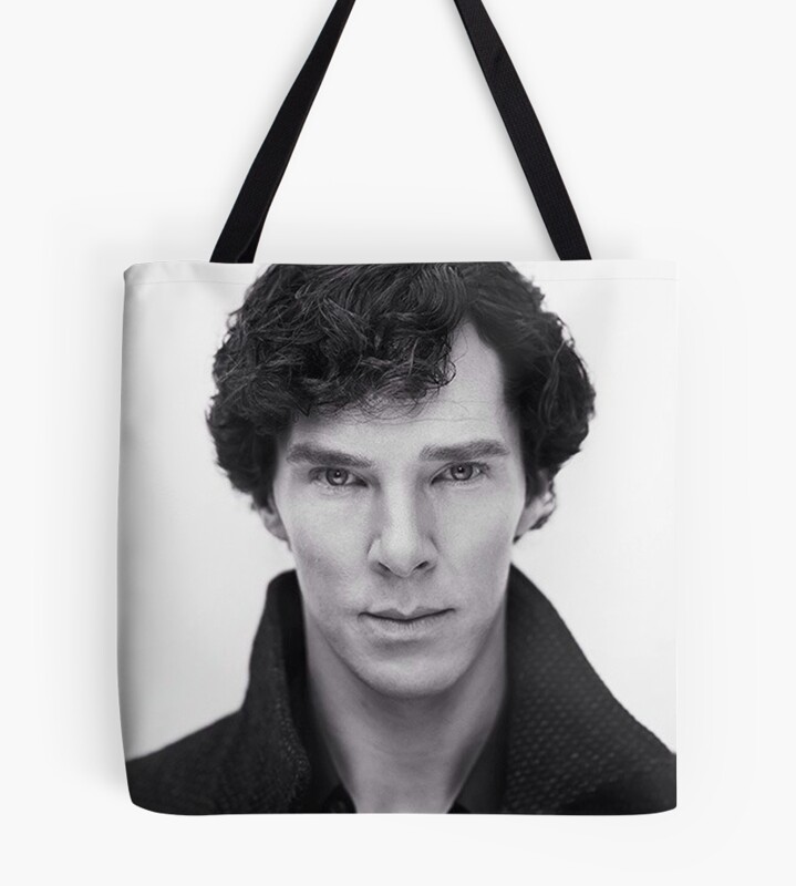 Benedict Cumberbatch In Sherlock Tote Bag