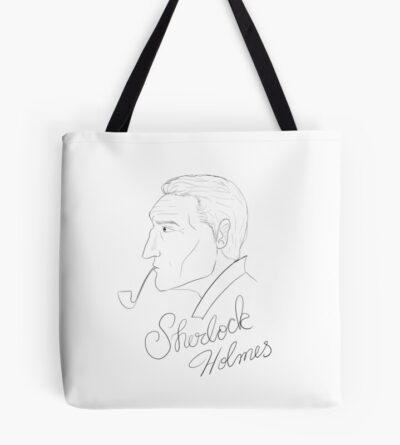 Sherlock Holmes Old Man Tote Bag