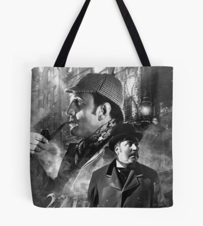 Sherlock Holmes Basil Rathbone Tote Bag