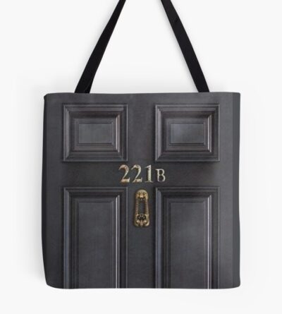 Sherlock 221b Baker Street Tote Bag
