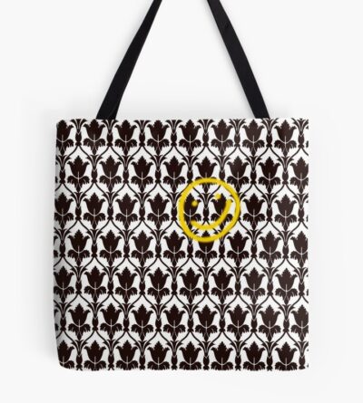 Sherlock Smile Face Tote Bag