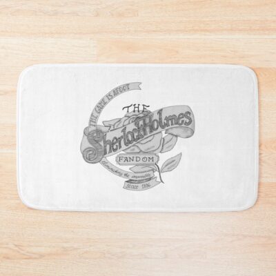 Sherlock Holmes Fandom Bath Mat