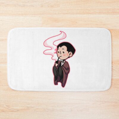 Sherlock Holmes Final Fight Bath Mat