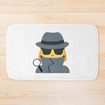 Detective Girl T Shirt Bath Mat