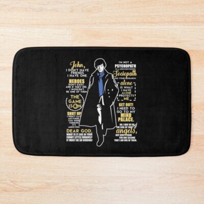 Detective Quotes V3 0 Bath Mat