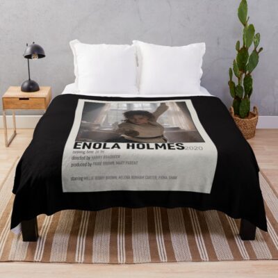Enola Holmes Classic Movie Throw Blanket