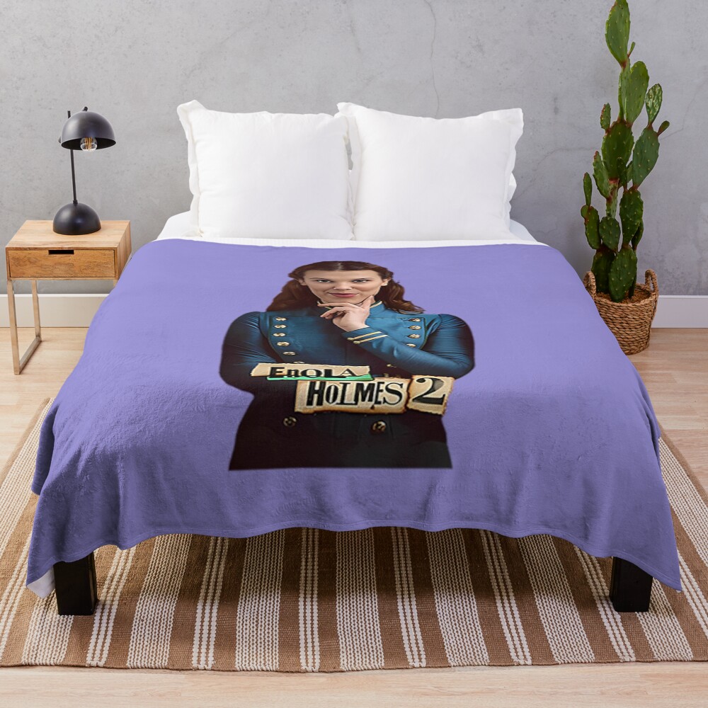 Enola Holmesn Classic Throw Blanket