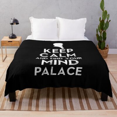 Keep Calm And Find Your Mind Palace Throw Blanket