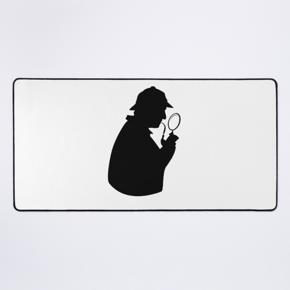 Detective Old Man Mouse Pad