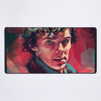 Sherlock Retro Tv Show Mouse Pad