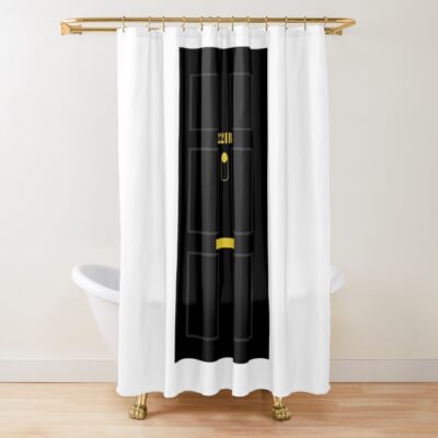 221B Baker Street Shower Curtain