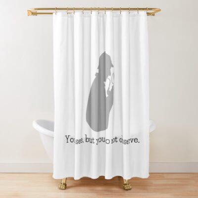 Sherlock Holmes Should Buy Shower Curtain