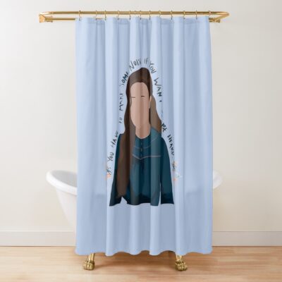 Enola Holmes The Game Is Afoot Enola Holme Shower Curtain