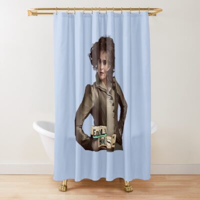 Eudoria Holmes Enola Holmes 2 Shower Curtain