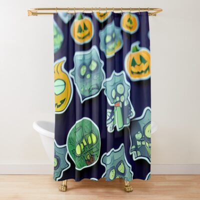 Sherlock Holmes Halloween Shower Curtain