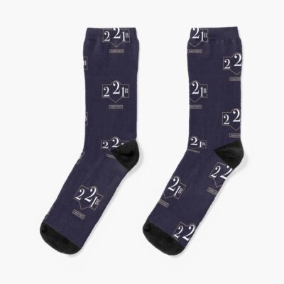 221B Baker Street Sherlock Holmes House Socks