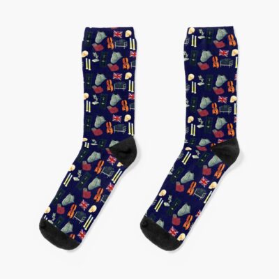 221B Baker Street Version 2 Socks
