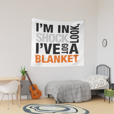 Sherlock Blanket Quote Typography Tapestry