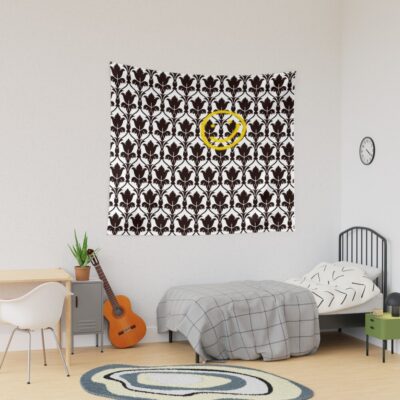 Sherlock Smile Face Tapestry