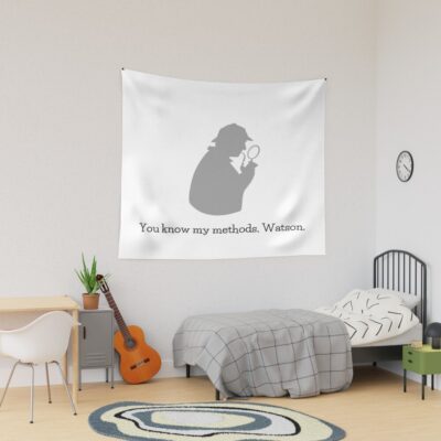 Sherlock Holmes Signature Sign Tapestry