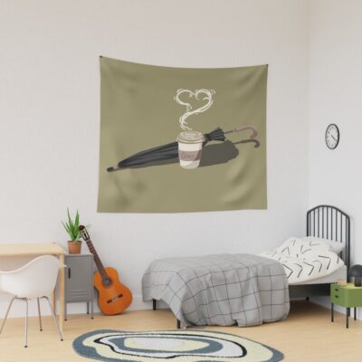 Mystrade Morning Coffee Tapestry