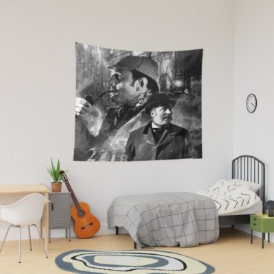 Sherlock Holmes Basil Rathbone Tapestry