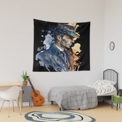 Sleuthing With Sherlock A Classic Detective Design Tapestry