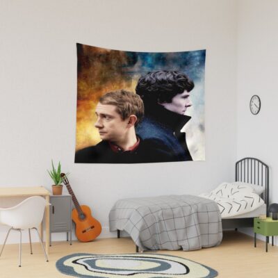 Holmes And Watson Tapestry